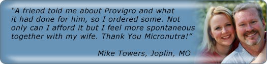 Provigro™ - Male Vitality Enhancement